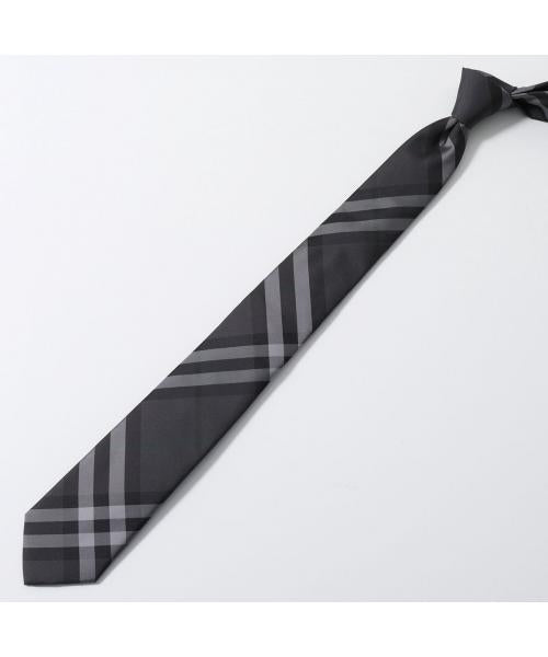 バーバリー BURBERRY BURBERRY ネクタイ 8092950 イタリア製 シルク (CHARCOAL-IP-CHK/グレー他) CHARCOAL-IP-CHK/グレー他