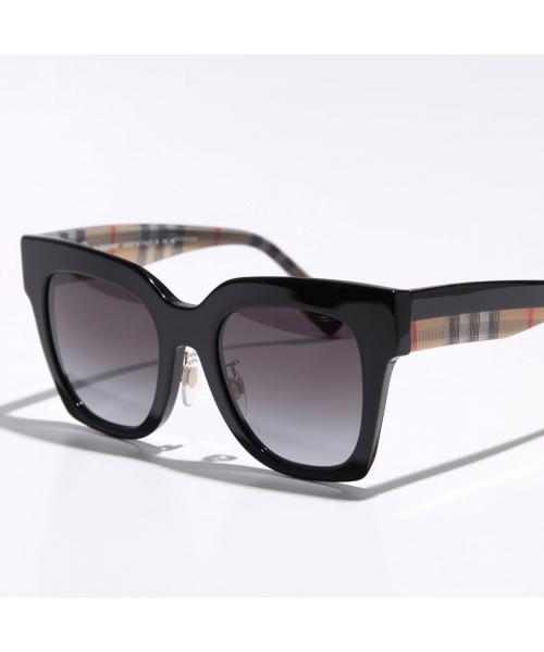 バーバリー BURBERRY BURBERRY サングラス B 4364-F バタフライ型 フルリム (3942/8G/ブラック×グレー) 3942/8G/ブラック×グレー