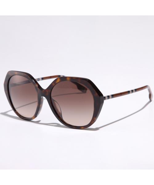 バーバリー BURBERRY BURBERRY サングラス B 4375-F ポリゴン型 バタフライ型 (4017/13/ブラウン) 4017/13/ブラウン