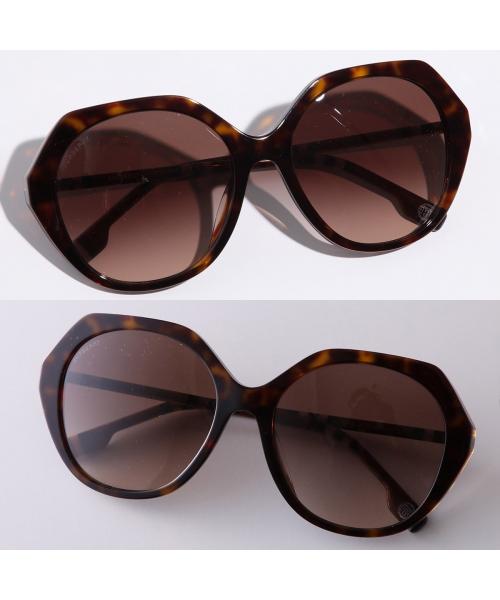 バーバリー BURBERRY BURBERRY サングラス B 4375-F ポリゴン型 バタフライ型 (4017/13/ブラウン) 4017/13/ブラウン