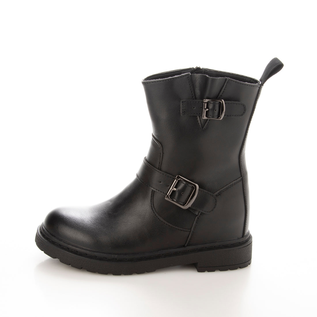 バレットジャム bullet jam エンジニア6cmヒールアップショートブーツ