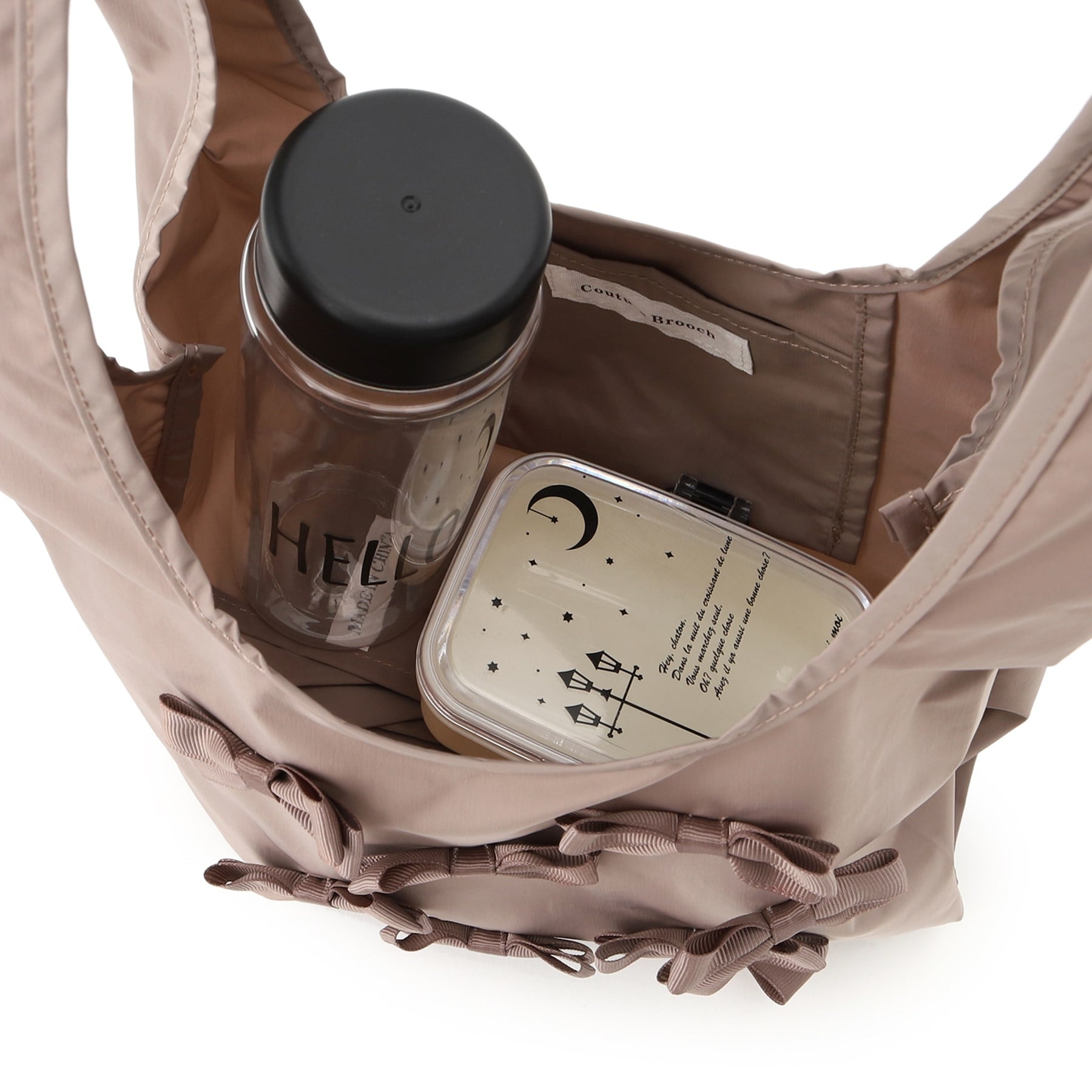 クチュール ブローチ Couture Brooch メニーリボン エコバッグ