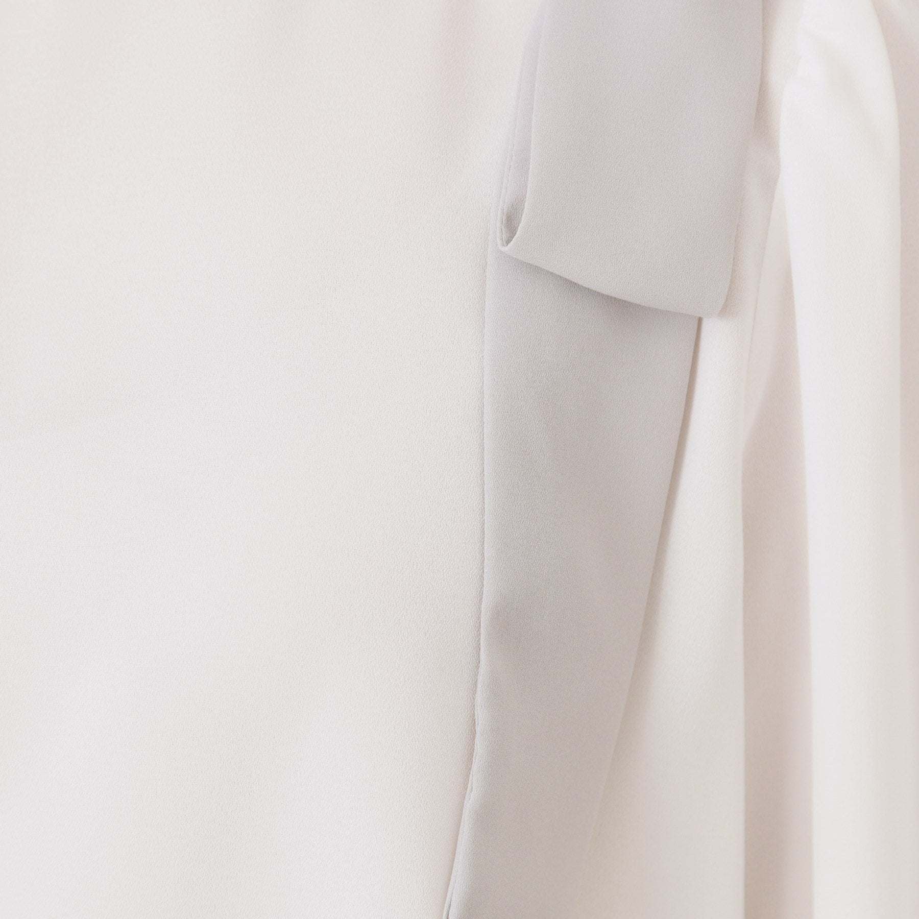 クチュール ブローチ Couture Brooch 肩リボンシフォンブラウス (オフホワイト(503)) オフホワイト(503)