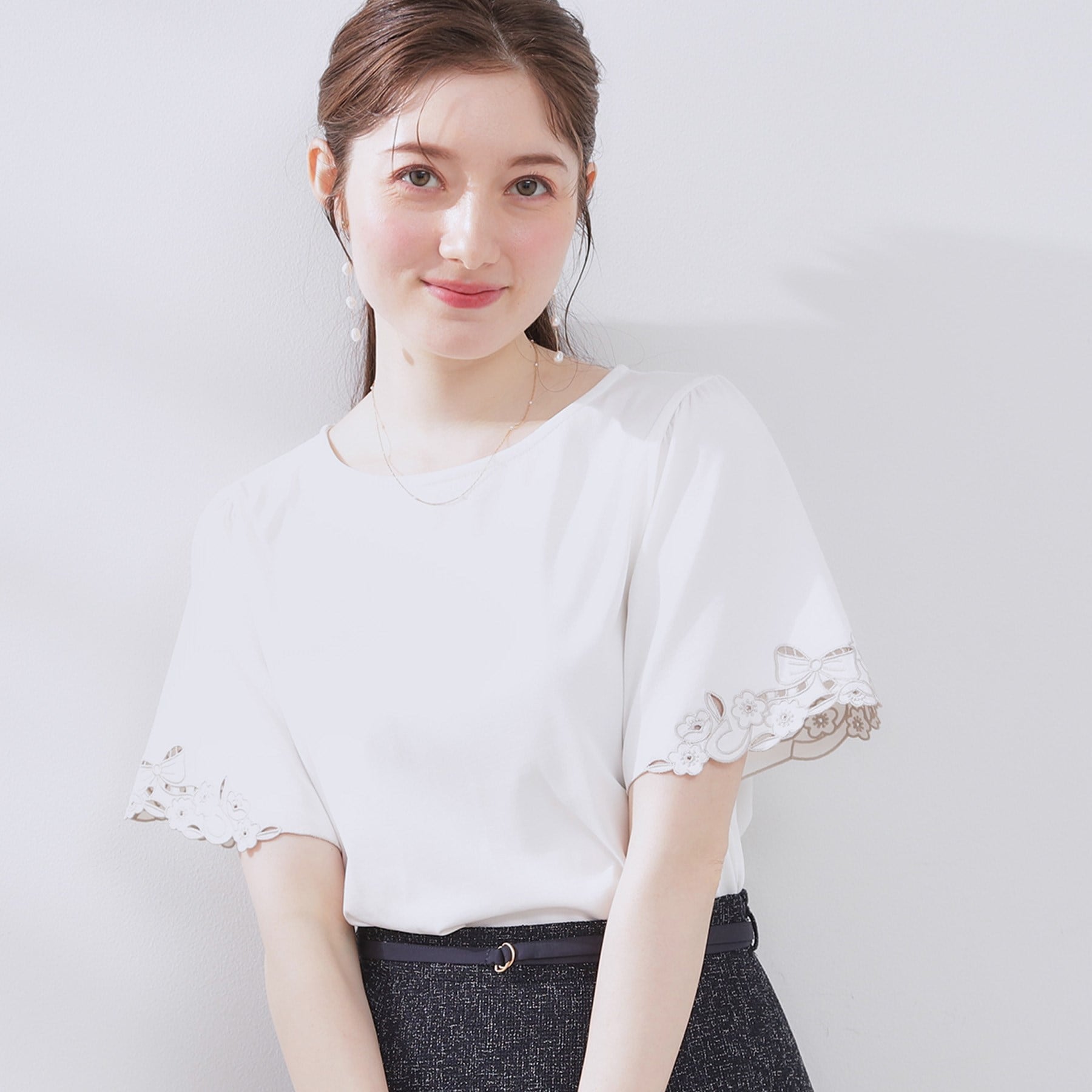 クチュール ブローチ Couture Brooch 袖エンブロサイロコンパクト (オフホワイト(003)) オフホワイト(003)