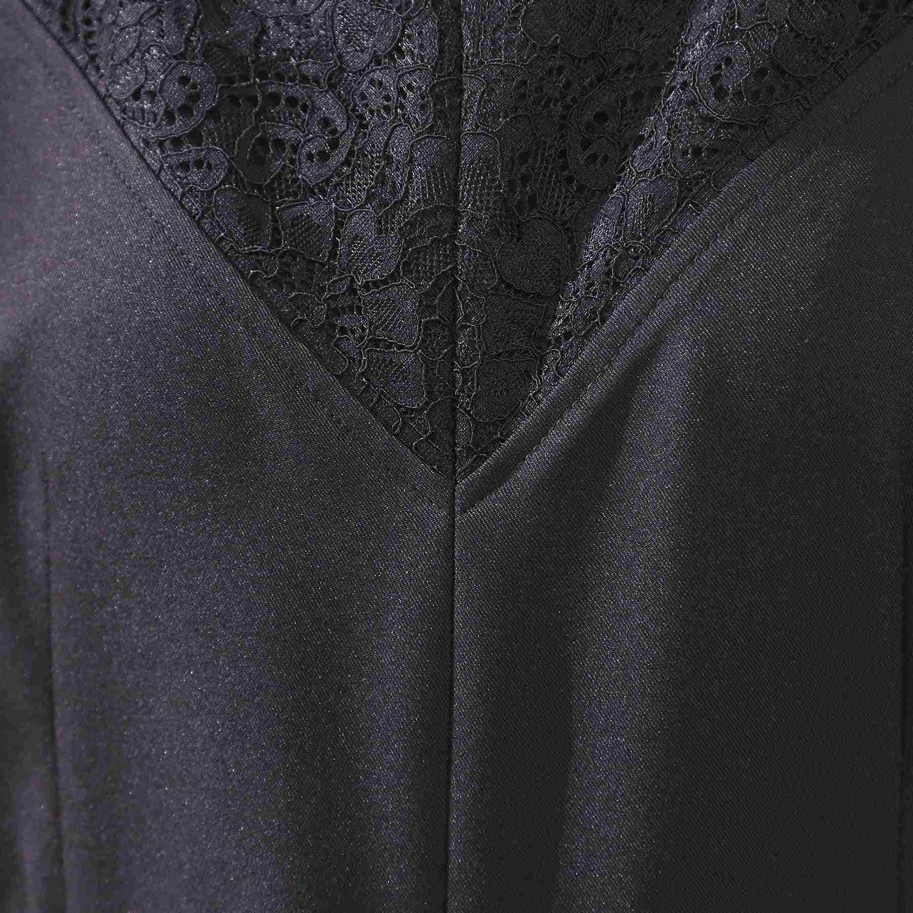 クチュール ブローチ Couture Brooch レース切替デザインオールインワン (ブラック(019)) ブラック(019)