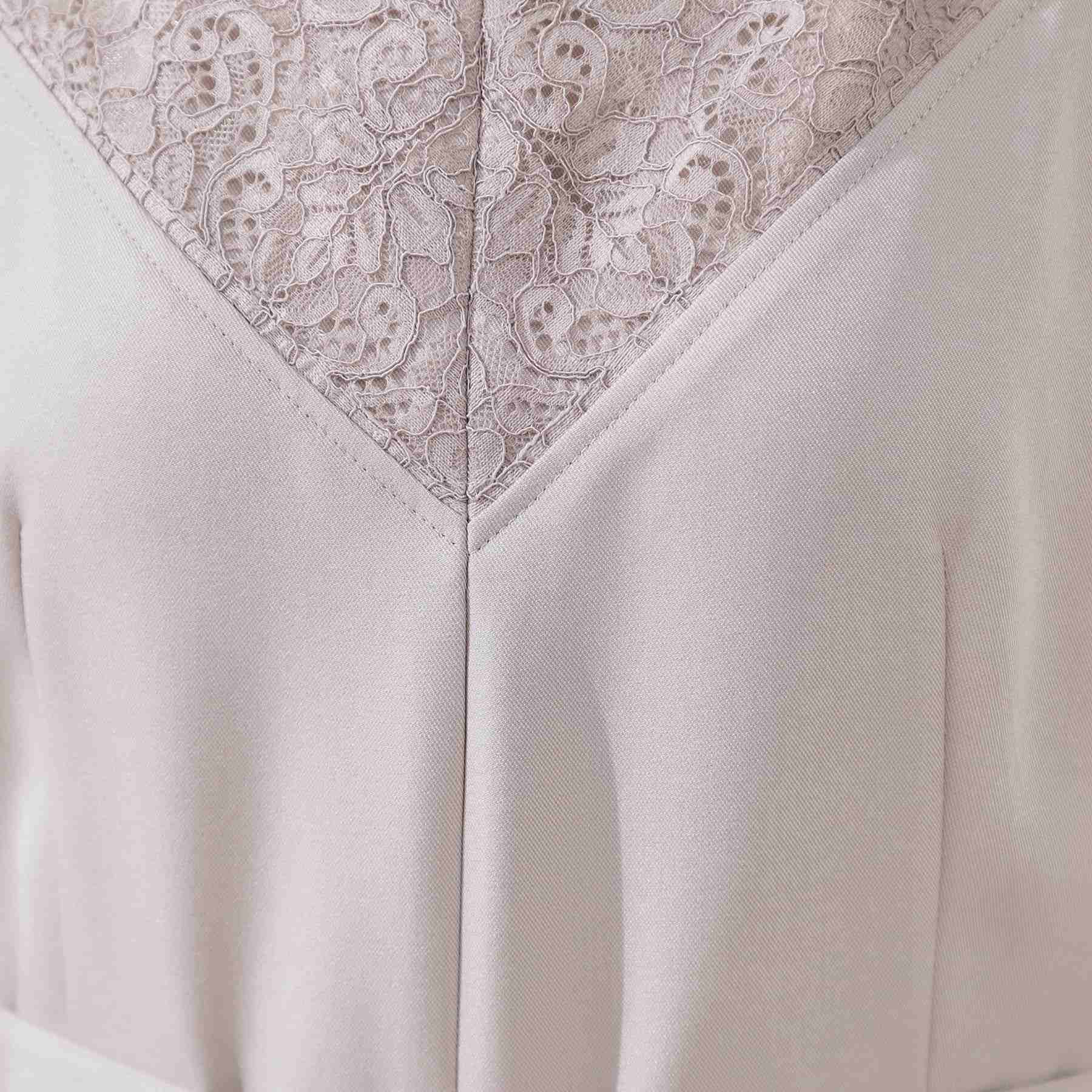 クチュール ブローチ Couture Brooch レース切替デザインオールインワン (ブラック(019)) ブラック(019)