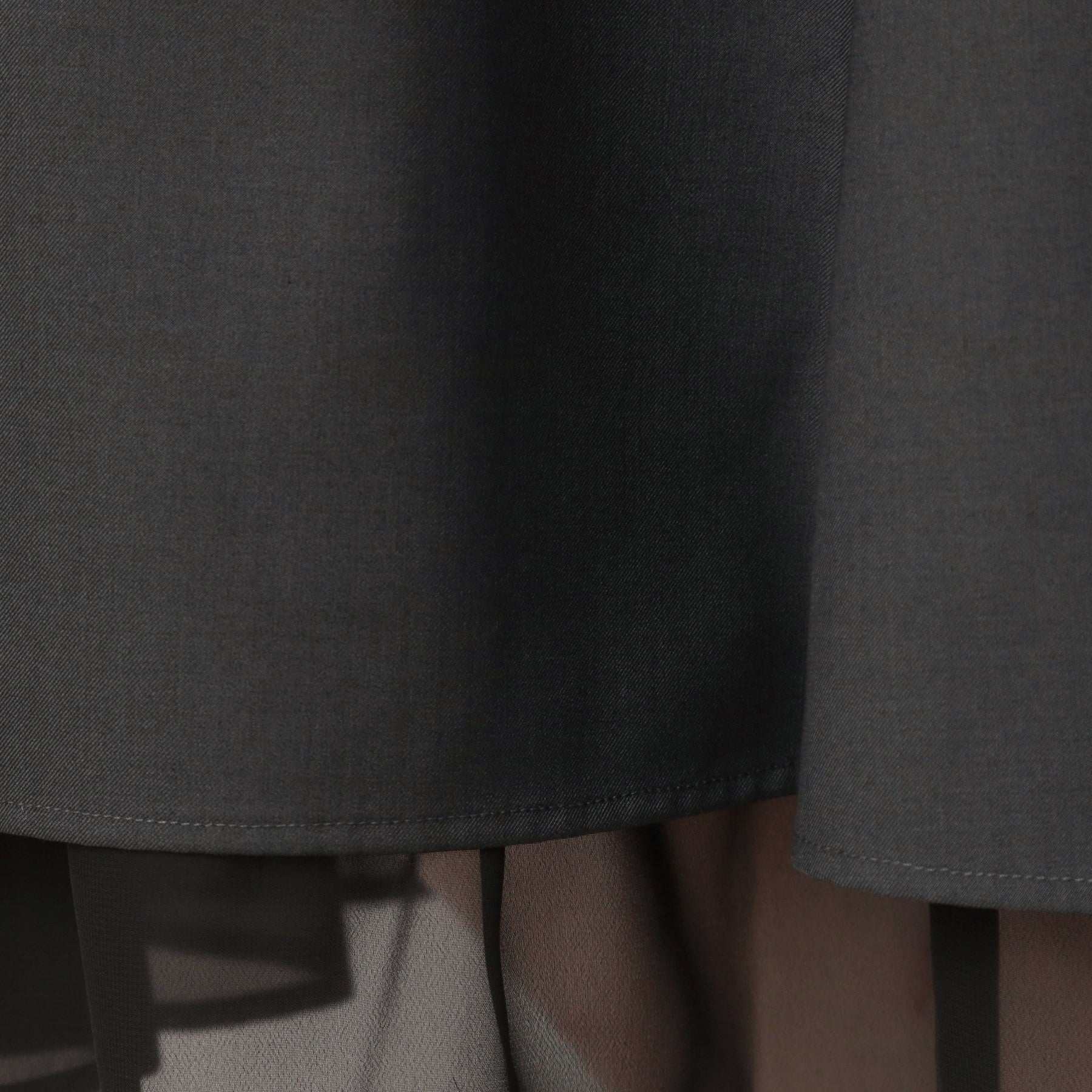 クチュール ブローチ Couture Brooch 裾シアーフレアスカート (ブラウン(044)) ブラウン(044)