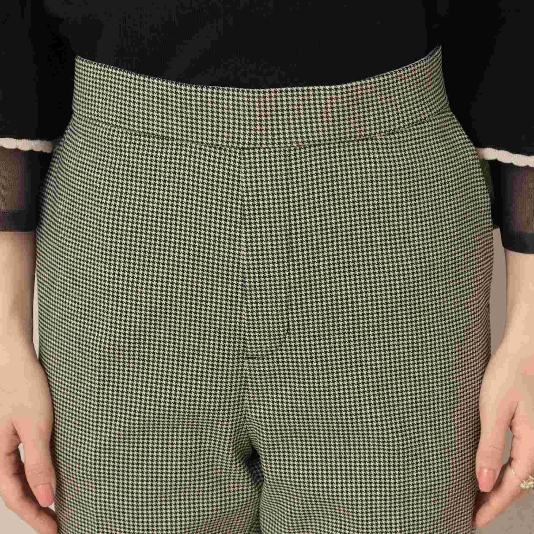 クチュール ブローチ Couture Brooch ポイントパール調ハイパーストレッチパンツ (ネイビー(094)) ネイビー(094)