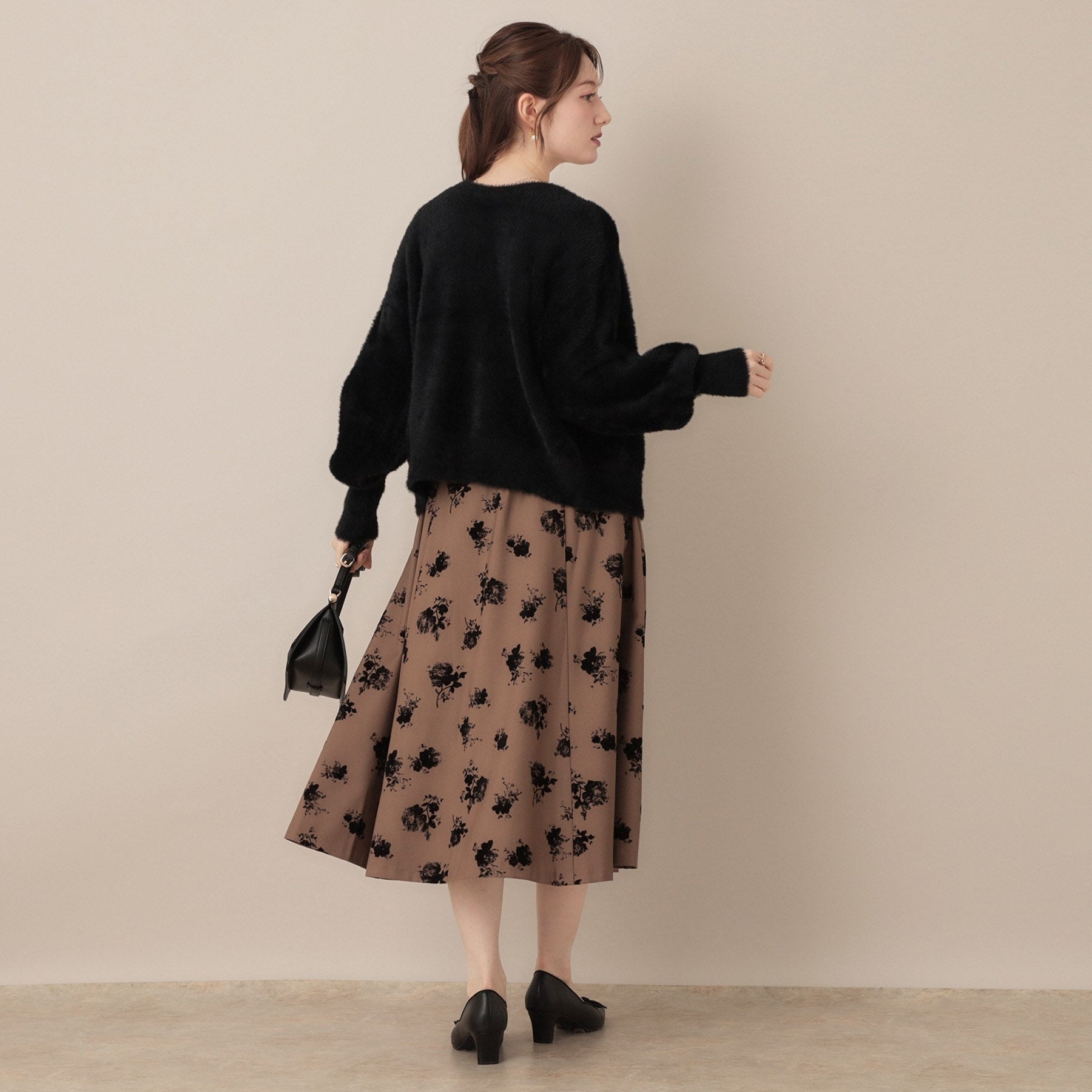 クチュール ブローチ Couture Brooch フェザーカーディトップス (トープ(054)) トープ(054)