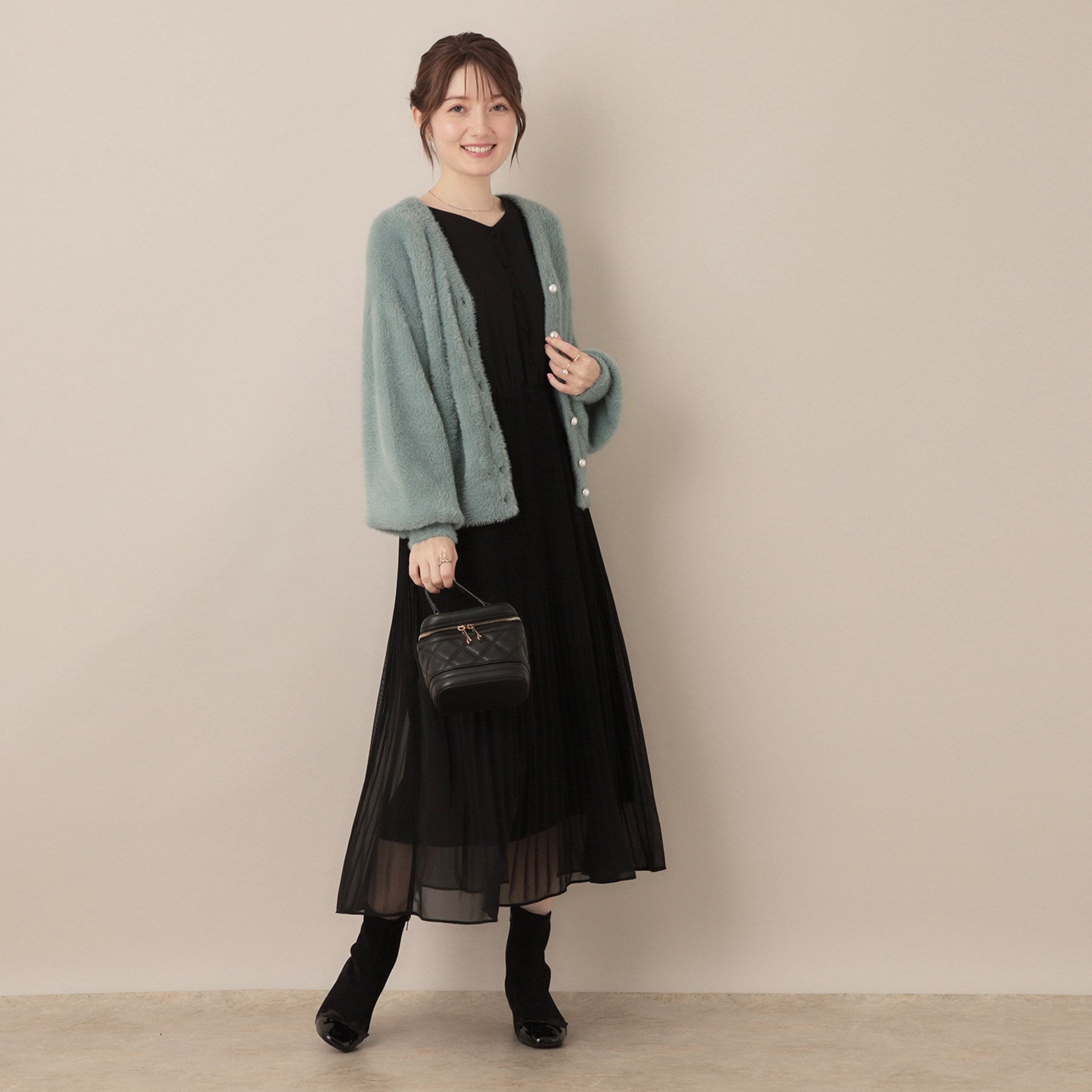 クチュール ブローチ Couture Brooch フェザーカーディトップス (トープ(054)) トープ(054)