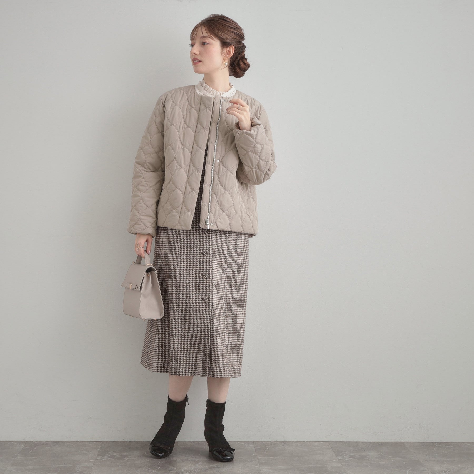 クチュール ブローチ Couture Brooch リボンキルトジャケット (トープ(054)) トープ(054)