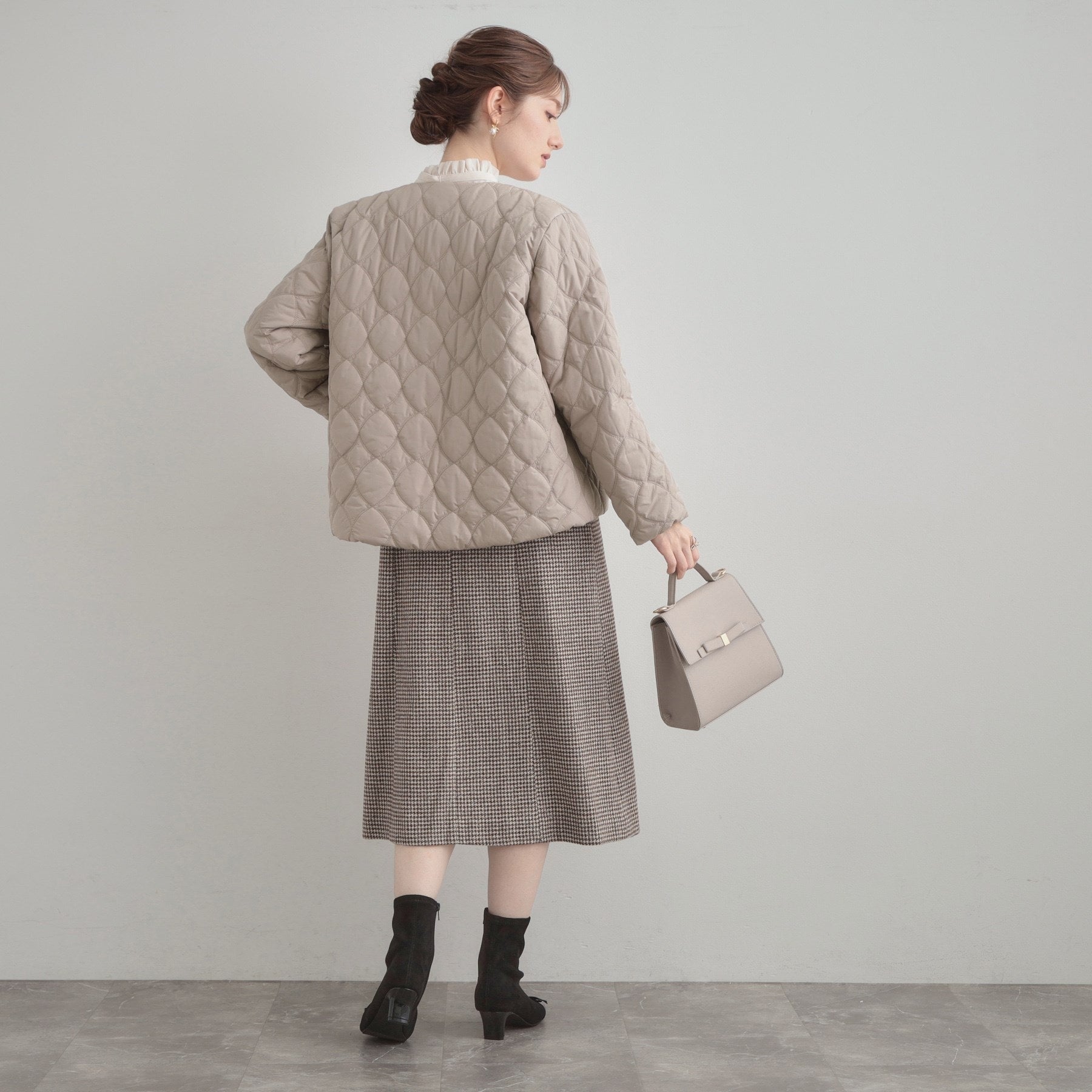 クチュール ブローチ Couture Brooch リボンキルトジャケット (トープ(054)) トープ(054)