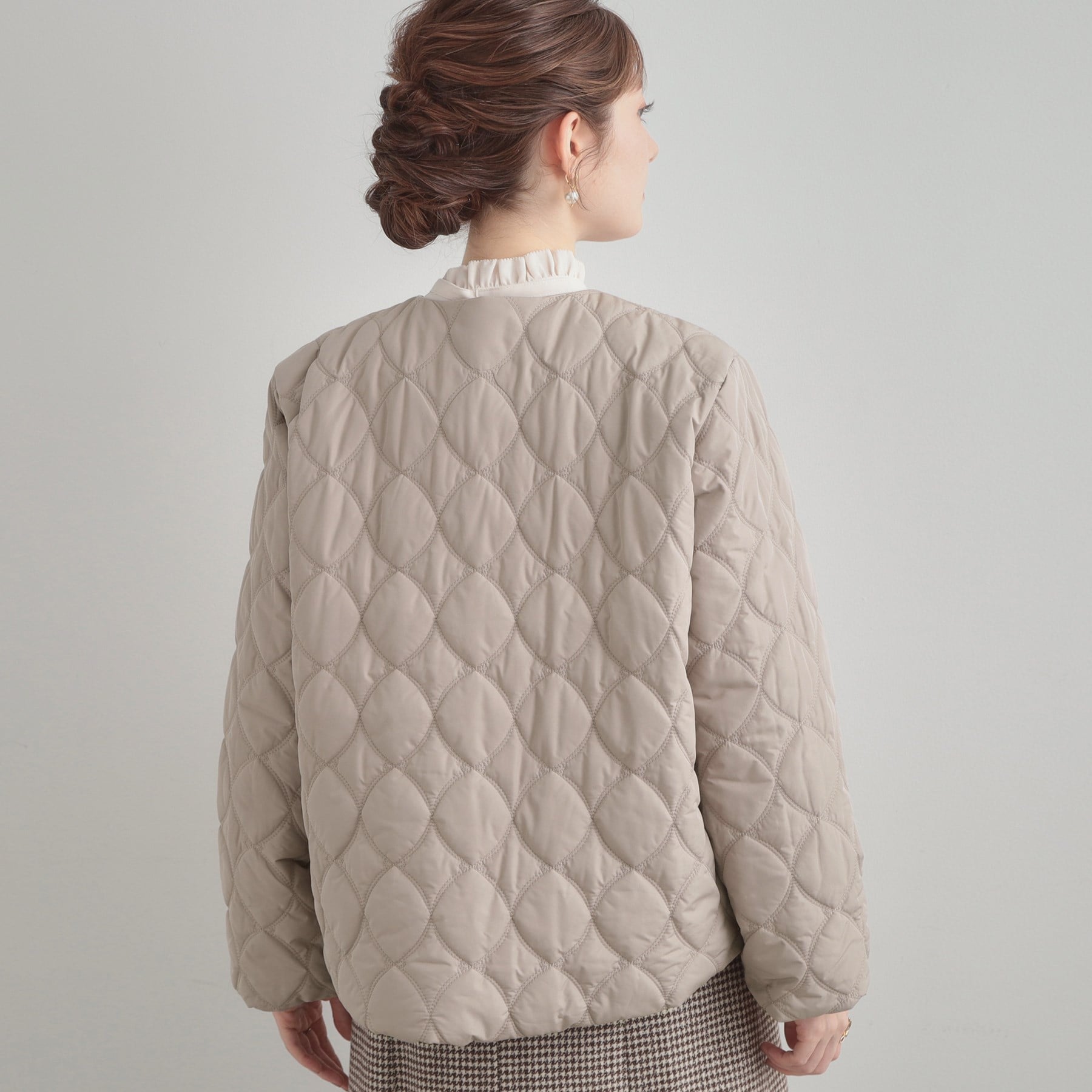 クチュール ブローチ Couture Brooch リボンキルトジャケット (トープ(054)) トープ(054)