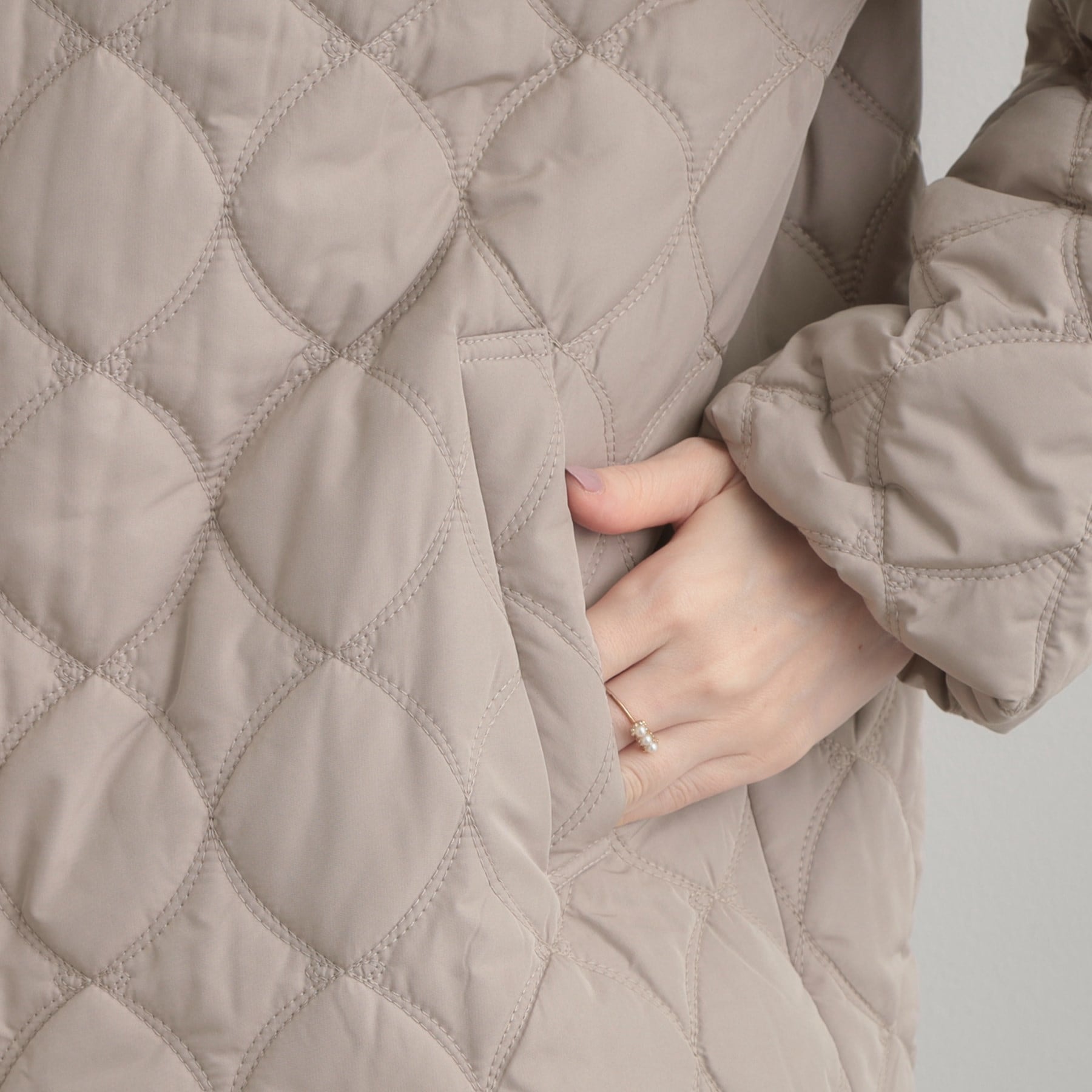 クチュール ブローチ Couture Brooch リボンキルトジャケット (トープ(054)) トープ(054)