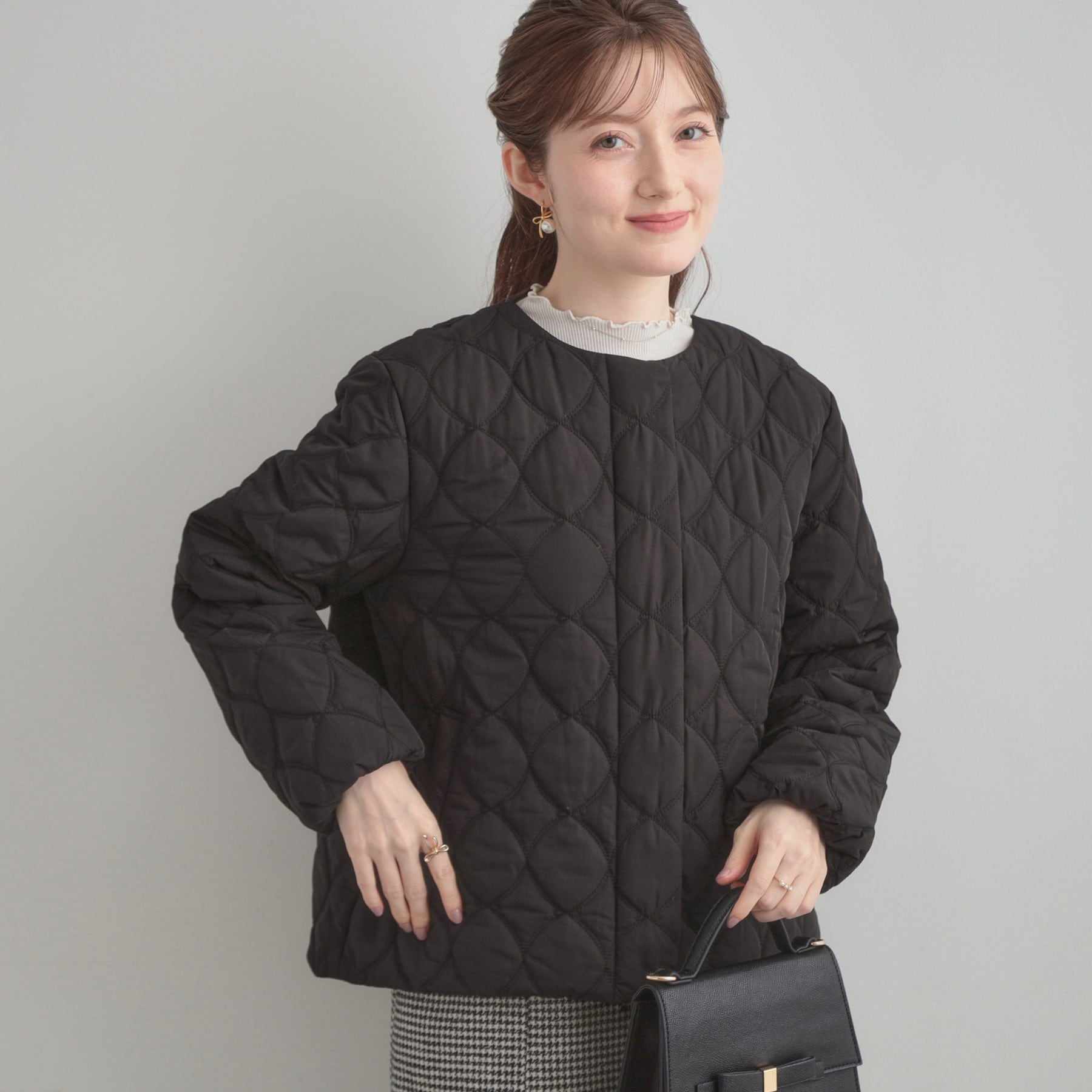 クチュール ブローチ Couture Brooch リボンキルトジャケット (アイボリー(004)) アイボリー(004)