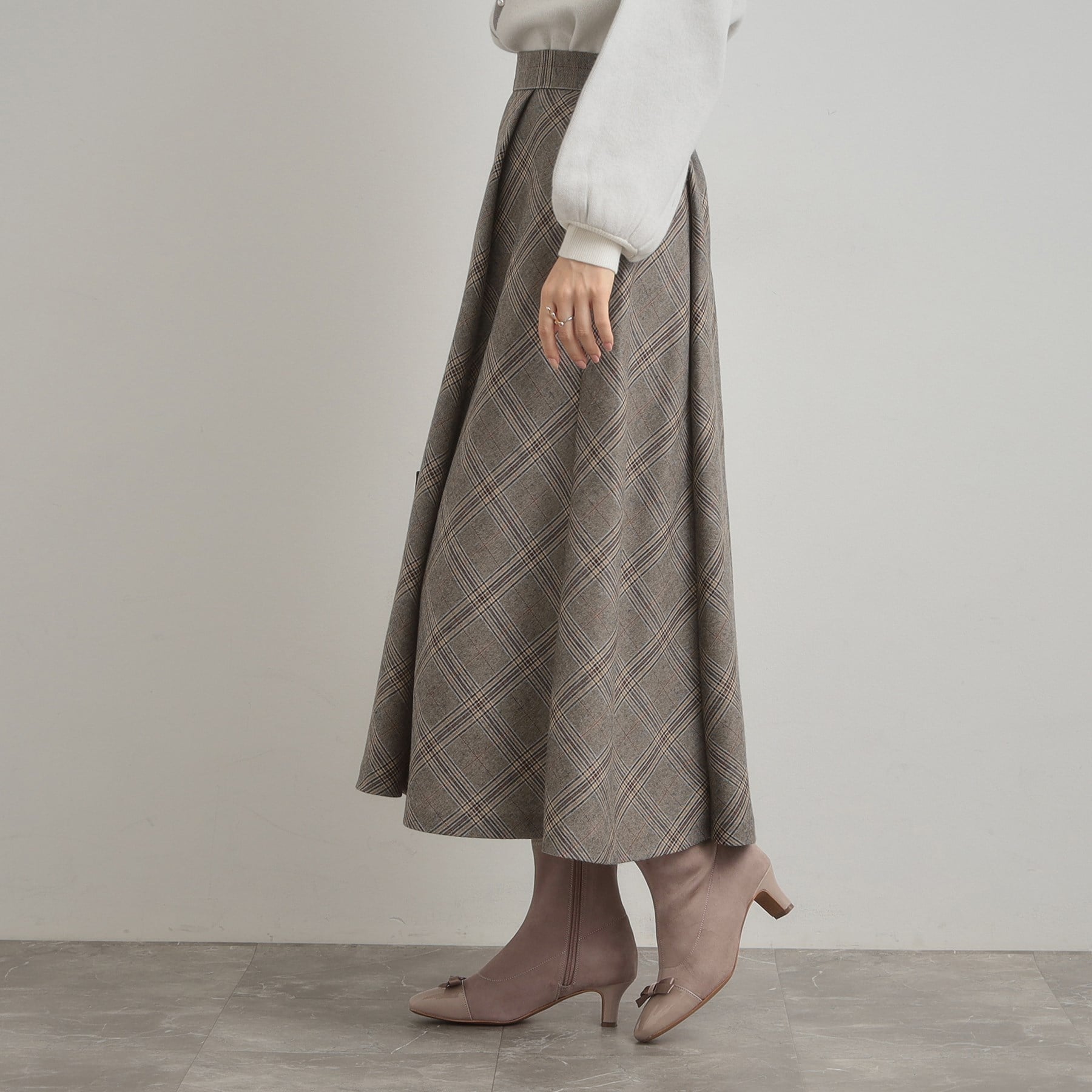 クチュール ブローチ Couture Brooch TRチェックスカート (ブラック(219)) ブラック(219)