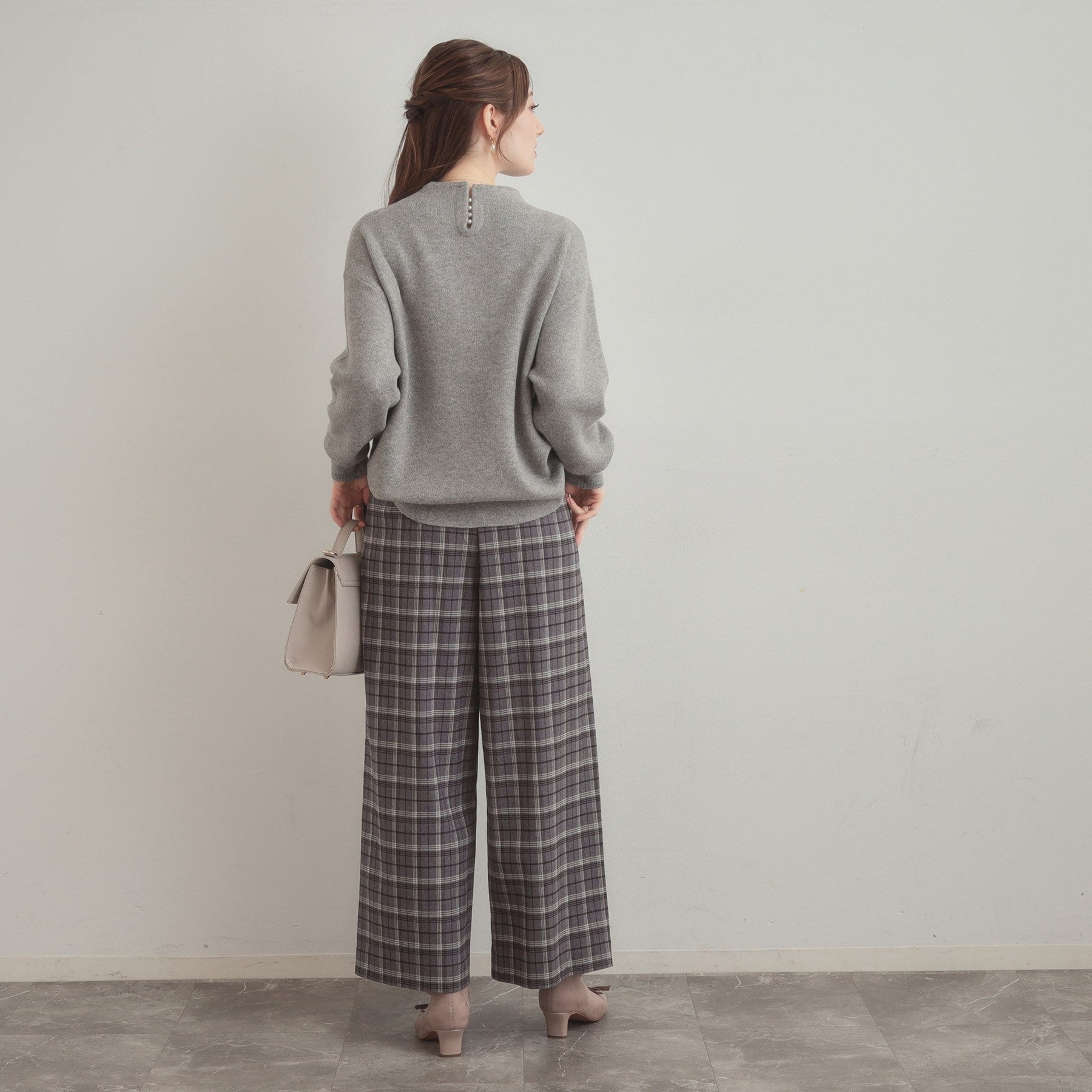 クチュール ブローチ Couture Brooch リッシュアンゴラバックパール調ニット (ブラック(019)) ブラック(019)