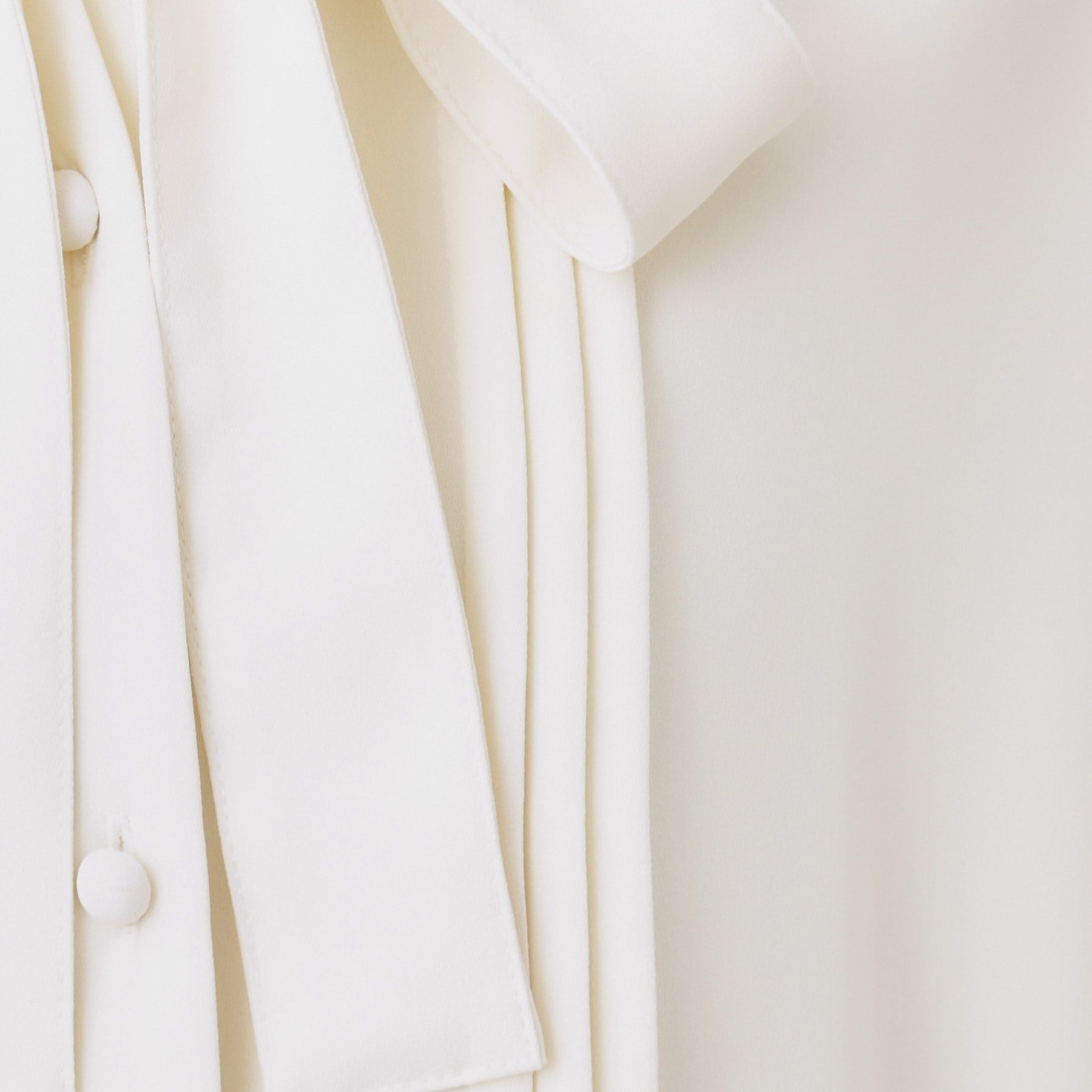 クチュール ブローチ Couture Brooch 配色タックタイブラウス (ピンクベージュ(553)) ピンクベージュ(553)