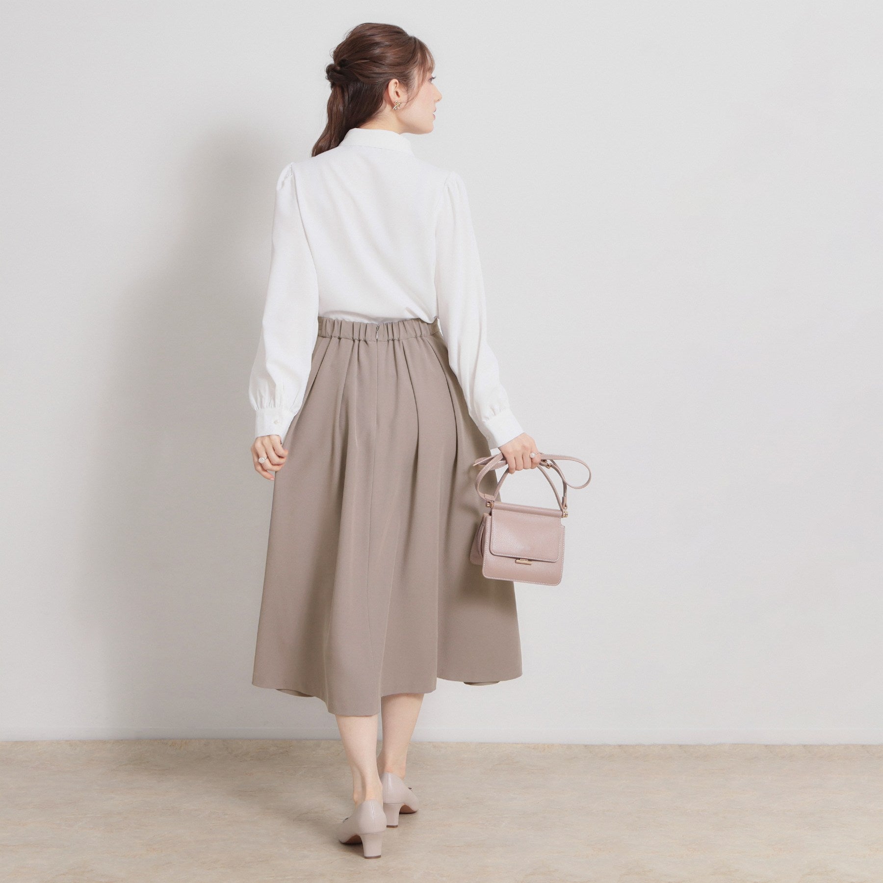 クチュール ブローチ Couture Brooch ビットベルトタックスカート (ネイビー(094)) ネイビー(094)