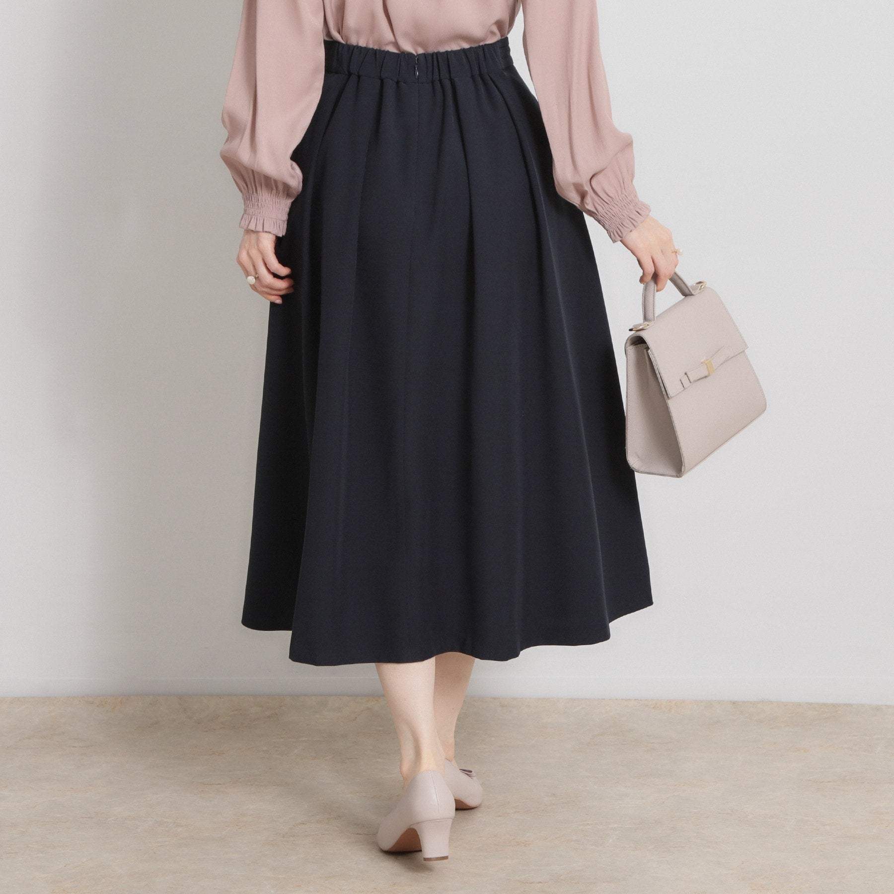 クチュール ブローチ Couture Brooch ビットベルトタックスカート (ネイビー(094)) ネイビー(094)