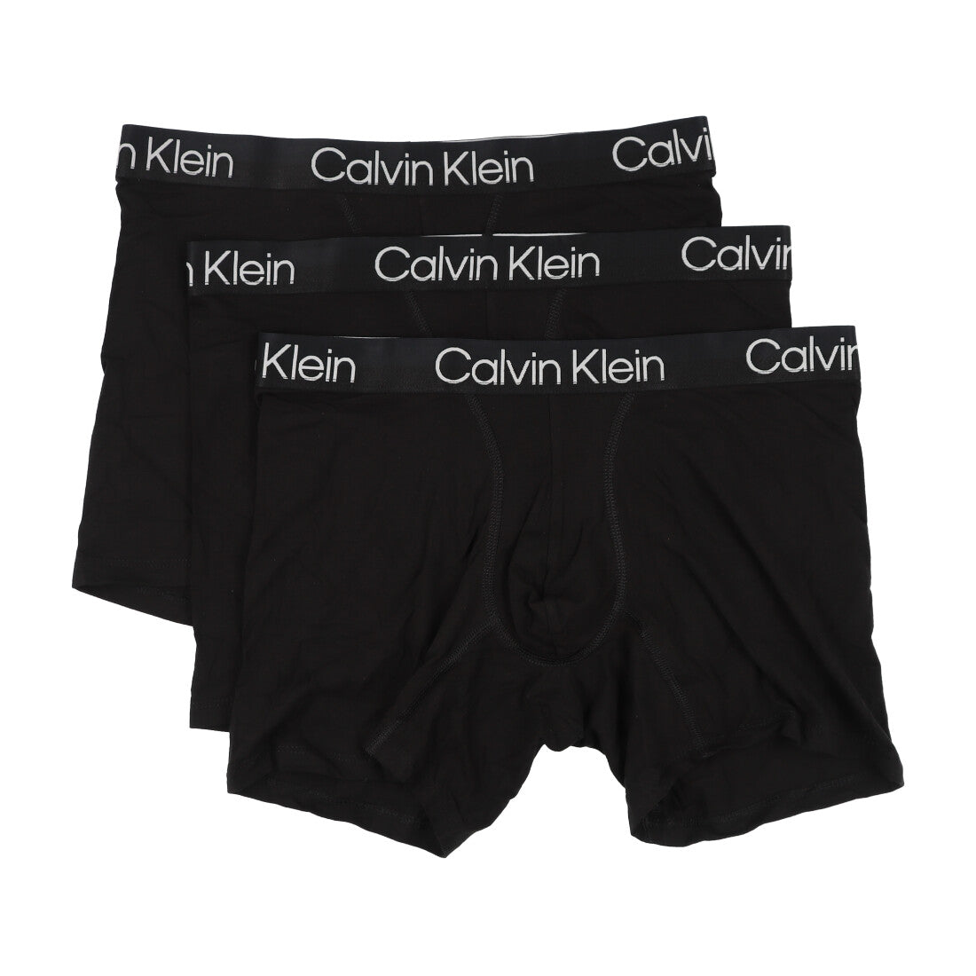 カルバン クライン Calvin Klein 3 Pack Modern Structure Boxer Brief (BLK) BLK
