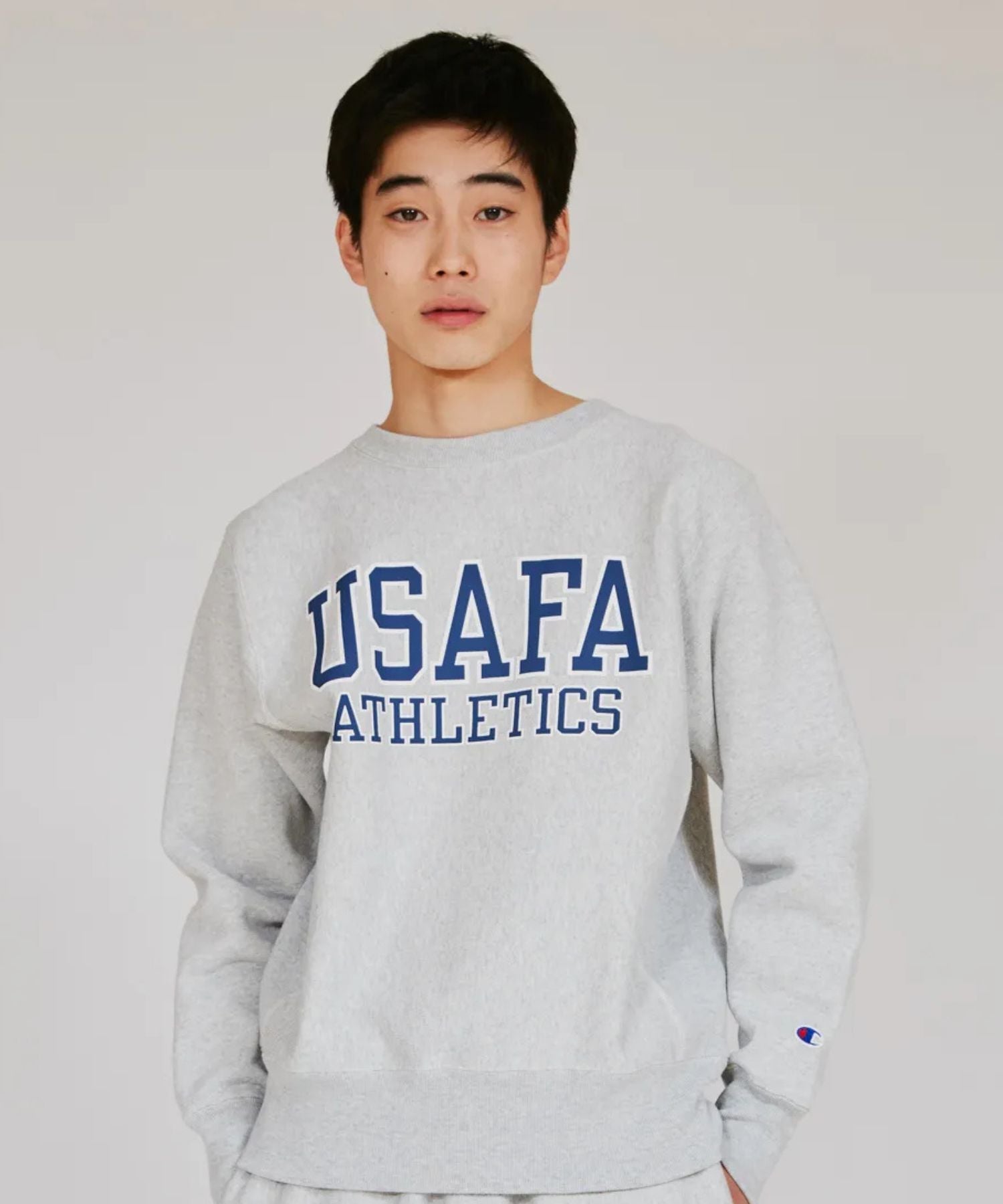 チャンピオン Champion リバースウィーブ(R) クルーネックスウェットシャツ (ネイビー) ネイビー