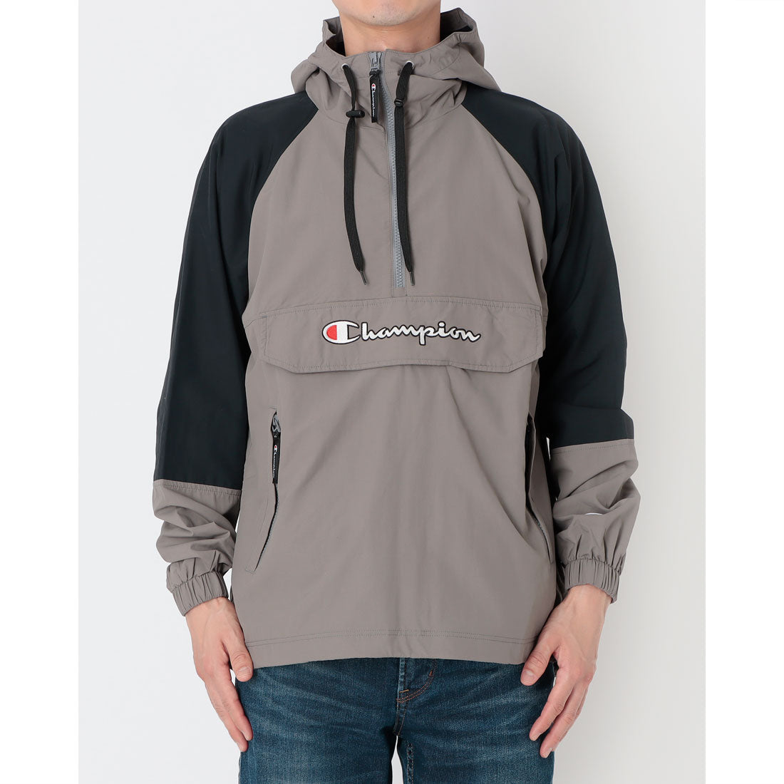 チャンピオン Champion アノラックジャケット (ダークグレー) ダークグレー