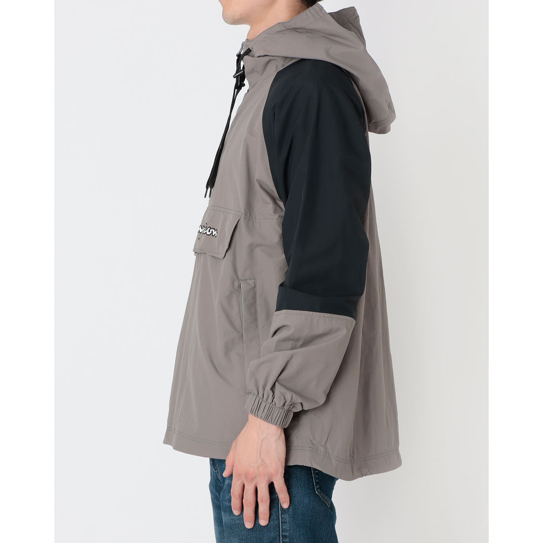 チャンピオン Champion アノラックジャケット (ダークグレー) ダークグレー