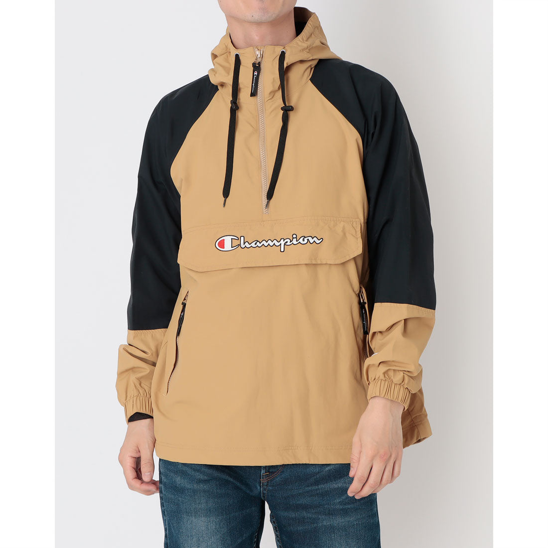 チャンピオン Champion アノラックジャケット (ベージュ) ベージュ