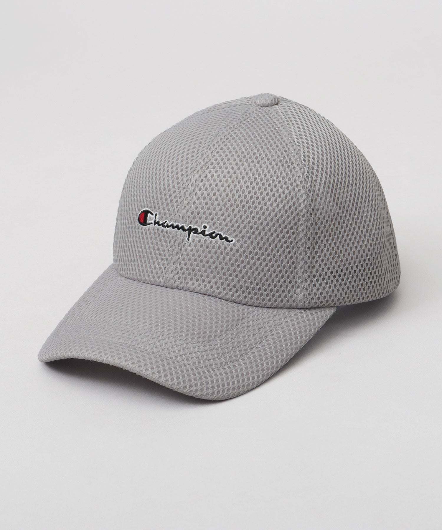チャンピオン Champion ロングビル パフメッシュキャップ つば長 深め (ブラック) ブラック