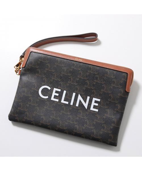 セリーヌ CELINE CELINE クラッチバッグ 10J502FES 10J502BZQ (04LU/Tan/ブラウン) 04LU/Tan/ブラウン