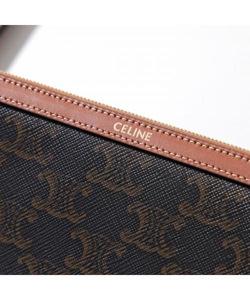 セリーヌ CELINE CELINE クラッチバッグ 10J502FES 10J502BZQ (04LU/Tan/ブラウン) 04LU/Tan/ブラウン