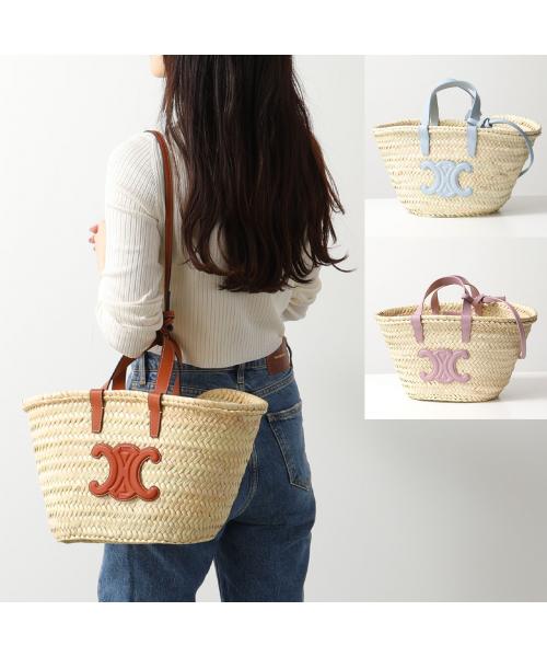 セリーヌ CELINE CELINE かごバッグ Teen Triomphe 113832EFA トリオンフ (EFA/04LU/Tan-ブラウン) EFA/04LU/Tan-ブラウン