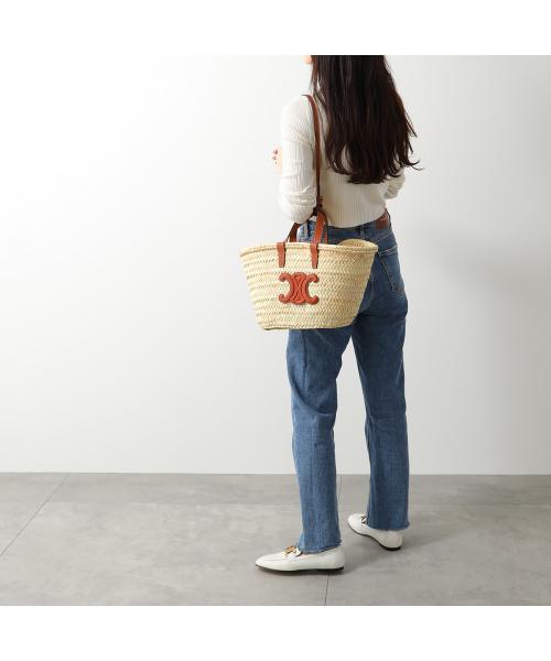セリーヌ CELINE CELINE かごバッグ Teen Triomphe 113832EFA トリオンフ (EFA/04LU/Tan-ブラウン) EFA/04LU/Tan-ブラウン