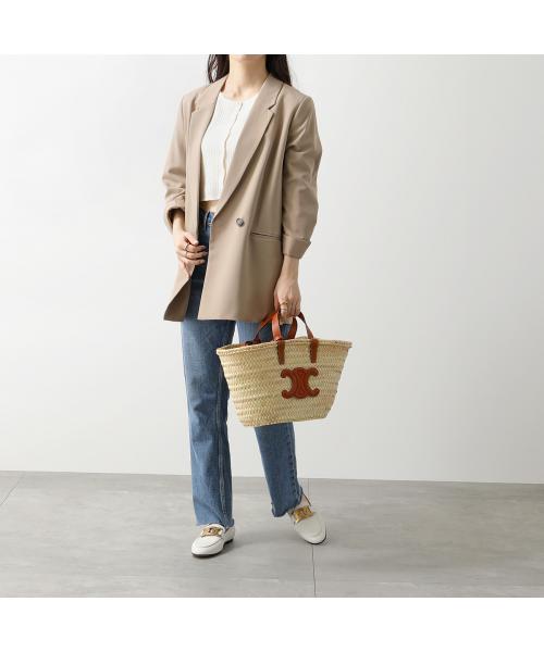 セリーヌ CELINE CELINE かごバッグ Teen Triomphe 113832EFA トリオンフ (EFA/04LU/Tan-ブラウン) EFA/04LU/Tan-ブラウン