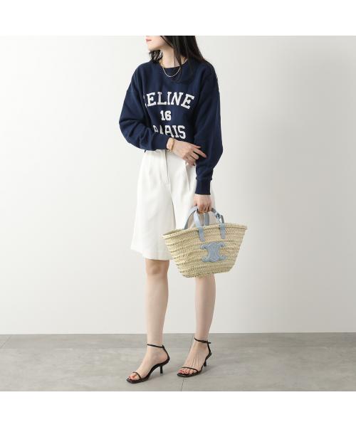セリーヌ CELINE CELINE かごバッグ Teen Triomphe 113832EFA トリオンフ (EFA/04LU/Tan-ブラウン) EFA/04LU/Tan-ブラウン