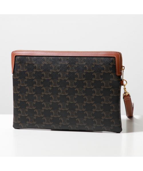 セリーヌ CELINE CELINE クラッチバッグ 10J502FES 10J502BZQ (04LU/Tan) 04LU/Tan