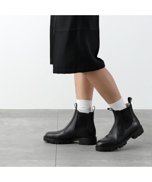 Celine CELINE CELINE Side Gore Boots 361833554C with Shearling