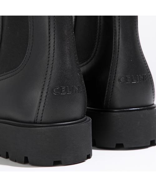Celine CELINE CELINE Side Gore Boots 361833554C with Shearling