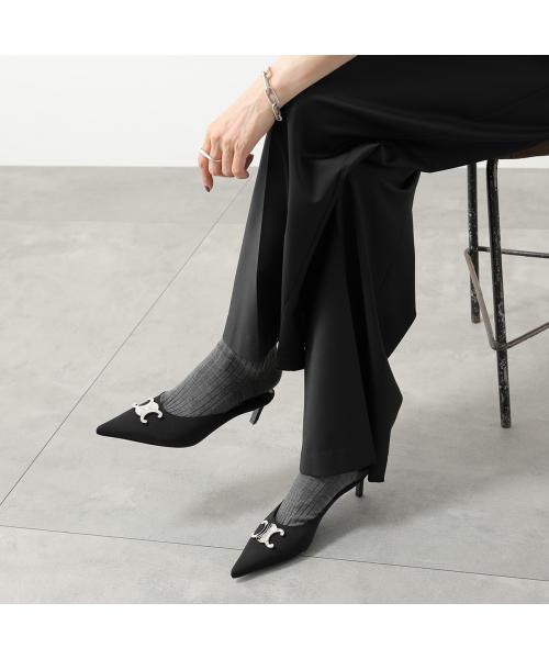 セリーヌ CELINE CELINE ミュール ALMA TRIOMPHE 364432285C (38NO/Black-ブラック) 38NO/Black-ブラック