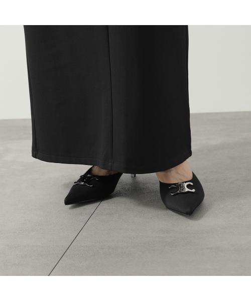 セリーヌ CELINE CELINE ミュール ALMA TRIOMPHE 364432285C (38NO/Black-ブラック) 38NO/Black-ブラック