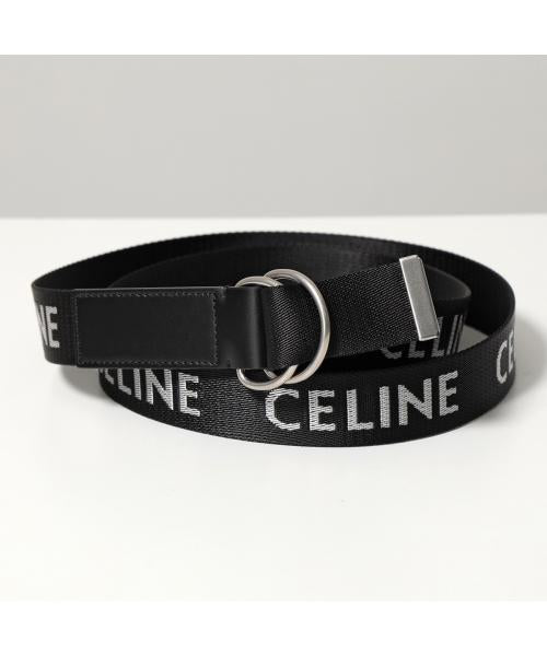 Celine CELINE CELINE Belt Medium 45AVS2AEO Logo Double Ring