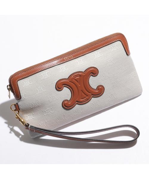 Celine CELINE CELINE Pouch Long Pouch with strap 10K672FDZ Triomphe