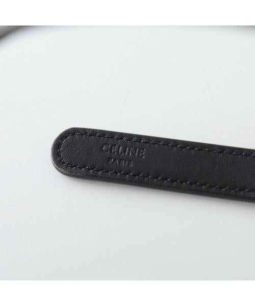 セリーヌ CELINE CELINE カチューシャ B104C2L87 レザー ヘアバンド (38NG/BLACK-GOLD) 38NG/BLACK-GOLD