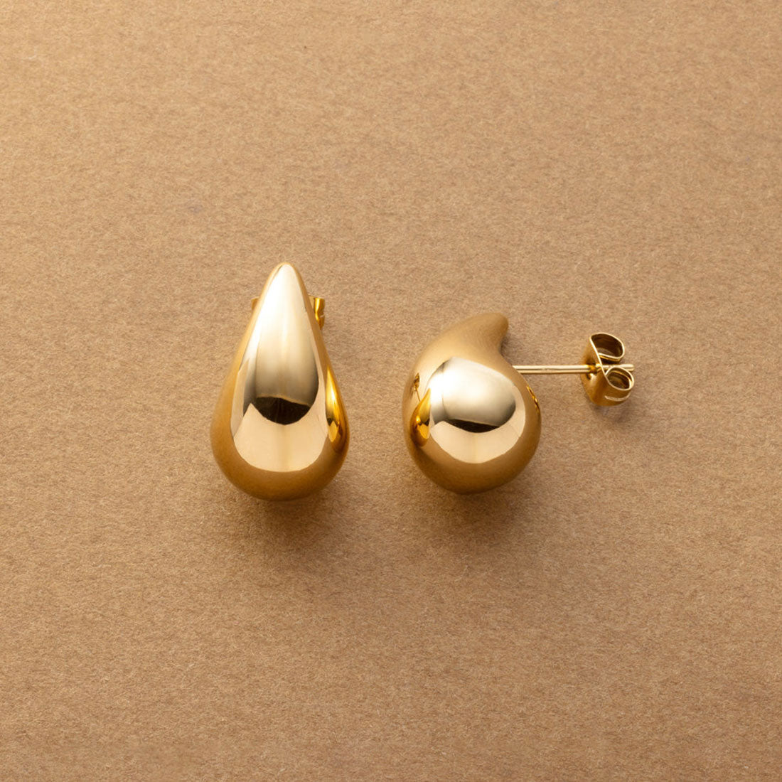 クリームドット Cream dot. こなれた存在感をプラスするステンレス製ドロップピアス (ピアス:シルバー) ピアス:シルバー