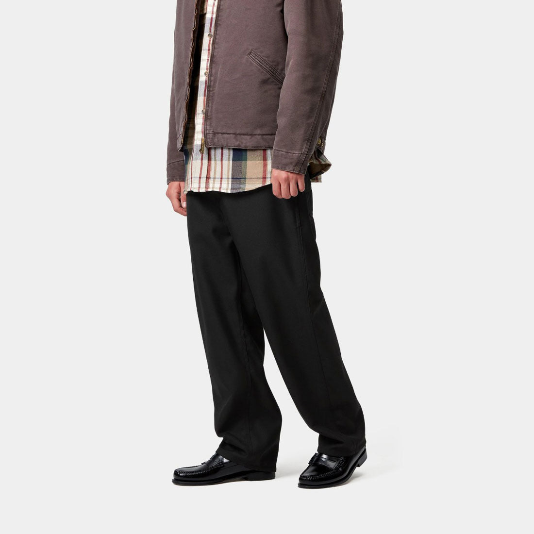 カーハート ワークインプログレス Carhartt WIP レイ シングルニー パンツ(RAY SINGLE KNEE PANT) (Black) Black