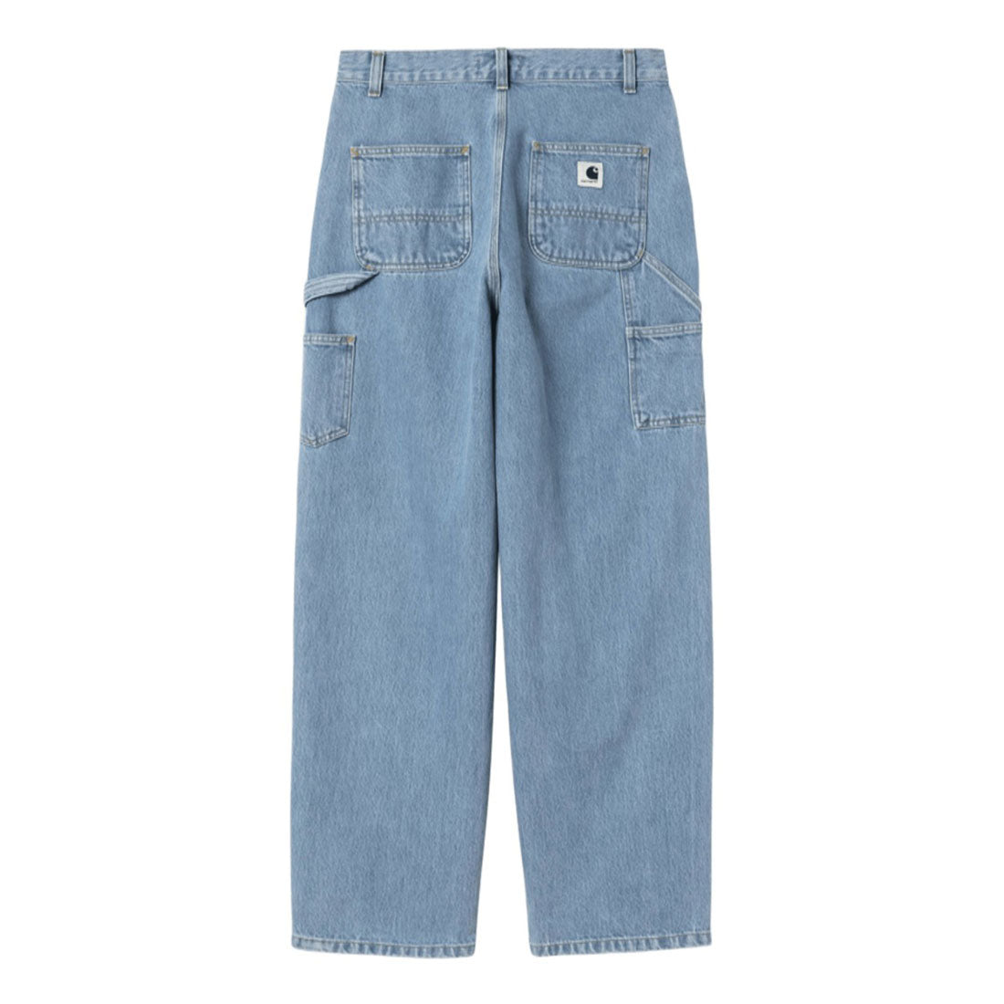 カーハート ワークインプログレス Carhartt WIP ウィメンズ ブランドン ダブルニー パンツ(W' BRANDON DOUBLE KNEE PANT) (Blue, Stone bleached) Blue, Stone bleached