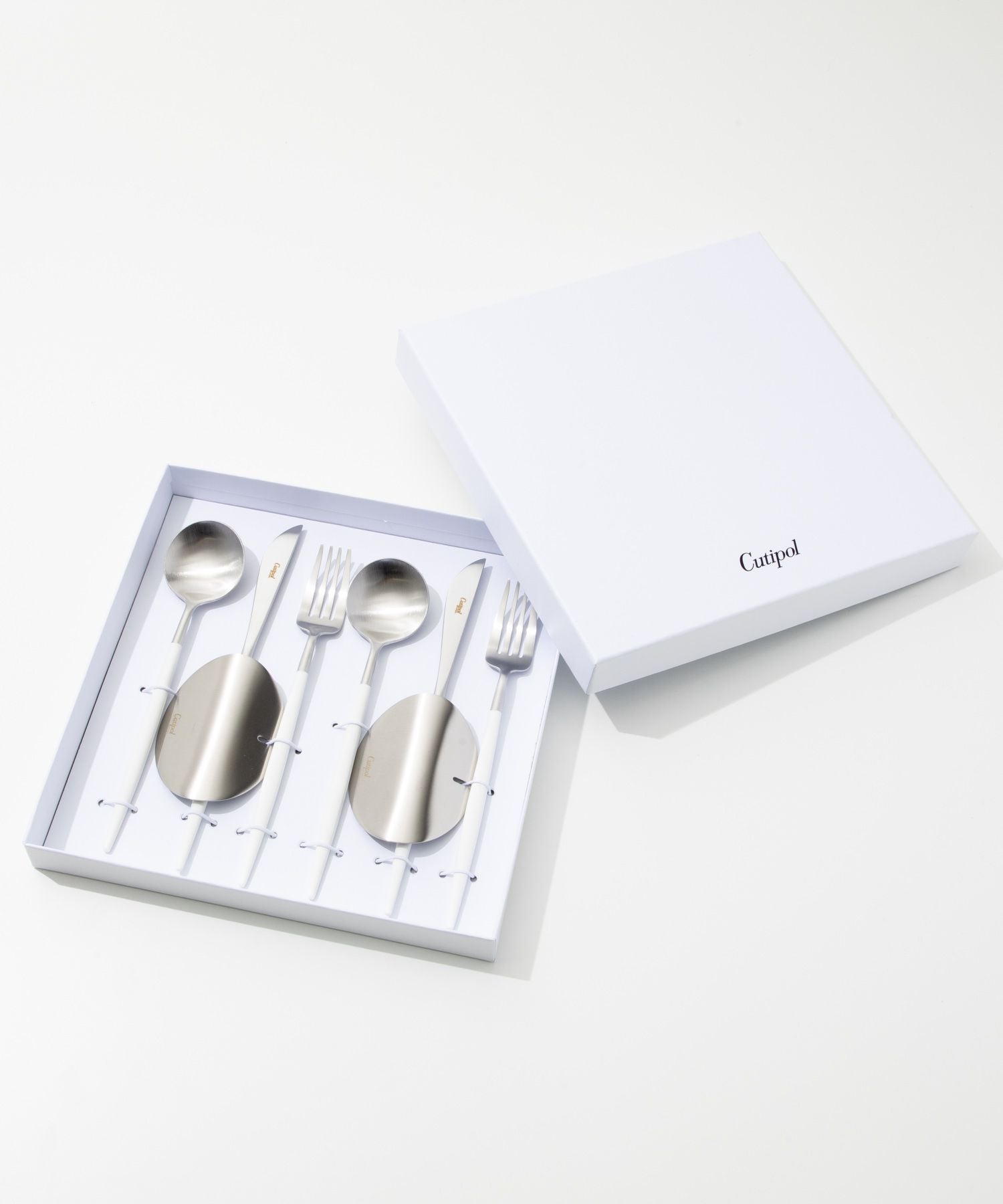 Cutipol Gore 6-件套裝勺子民間刀catrallery套裝禮品盒果阿餐叉勺