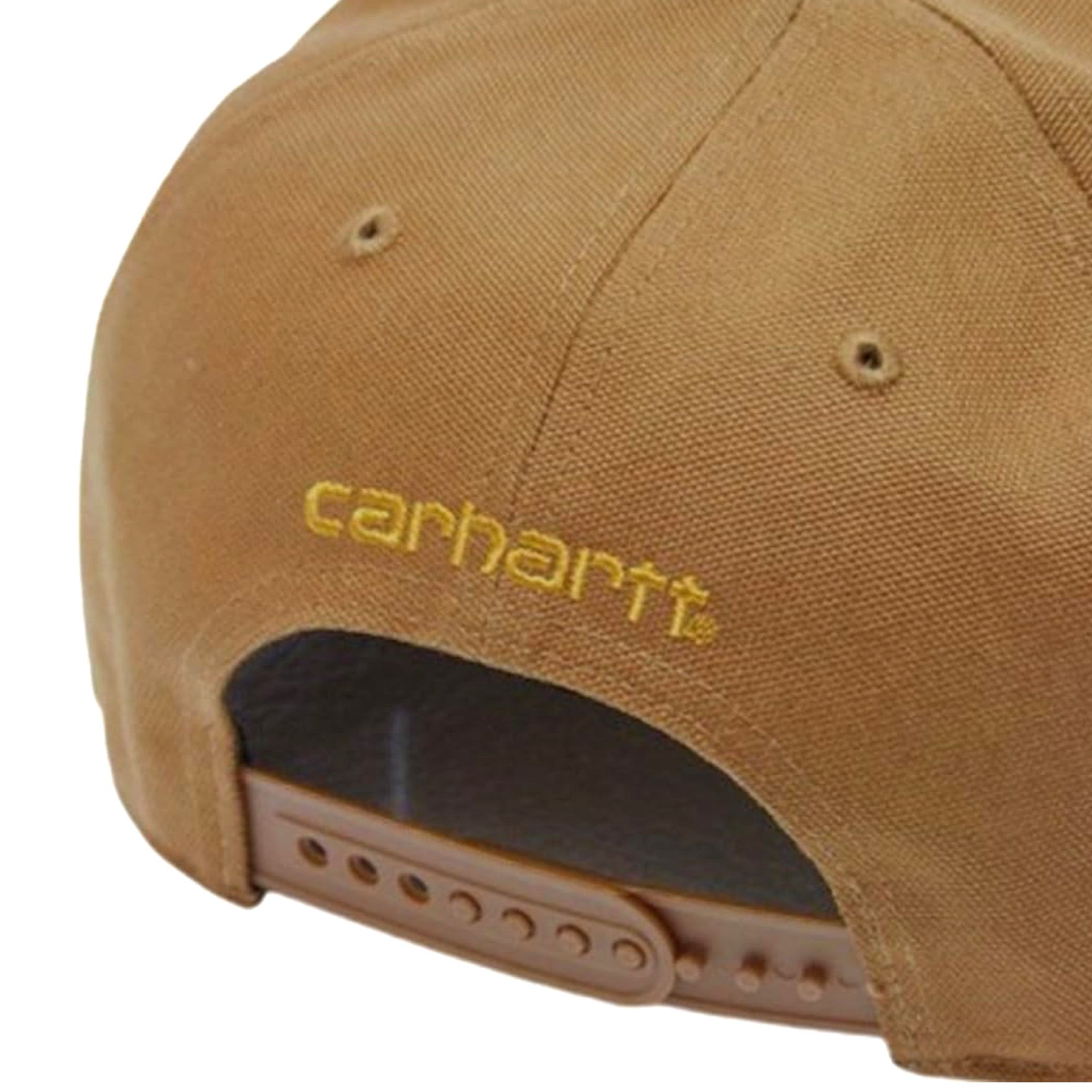 カーハート Carhartt カーハート CARHARTT 帽子 ワーク スポーツ スナップバック ヴィンテージ アウトドア 101604 メンズ レディース 撥水 速乾 FIRM DUCK GLAT BRIM CAP (ブラウン) ブラウン