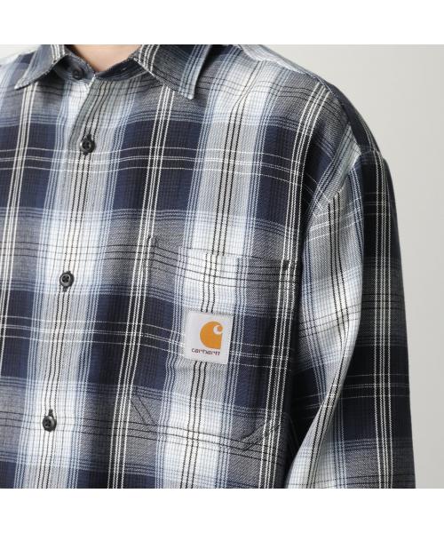 null null Carhartt 長袖 シャツ L/S BLANTON SHIRT I034379 (2MCXX/Blanton-Check/Mizar) 2MCXX/Blanton-Check/Mizar